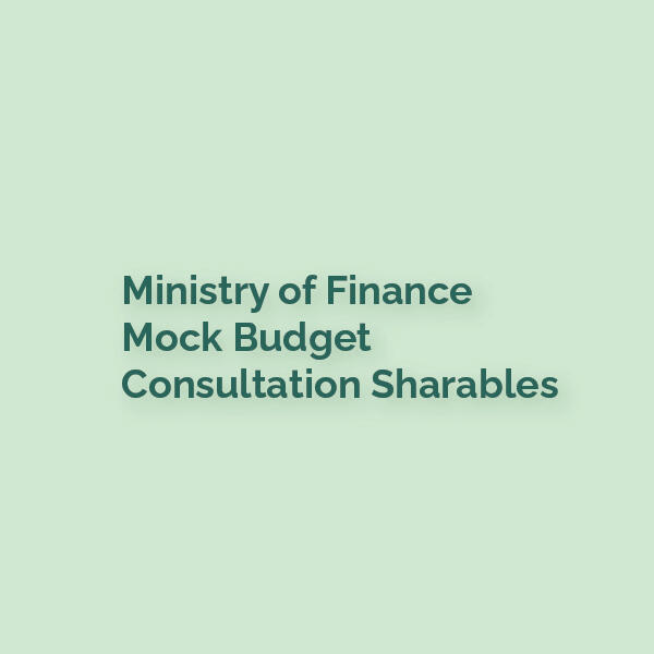 Mock MOF Budget Consultations